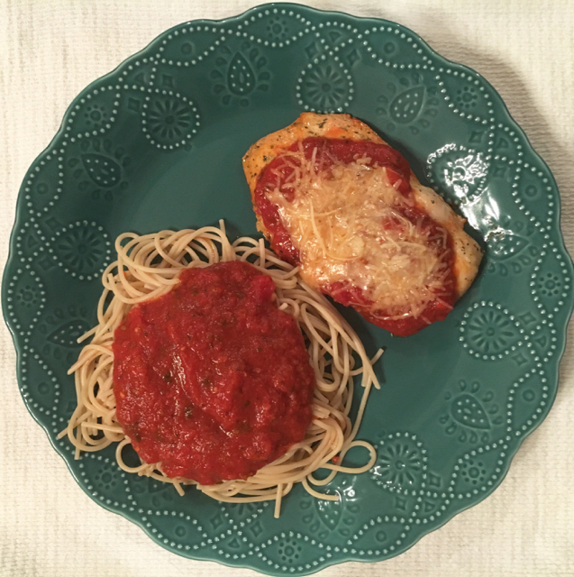 Easy Chicken Parmesan Bake