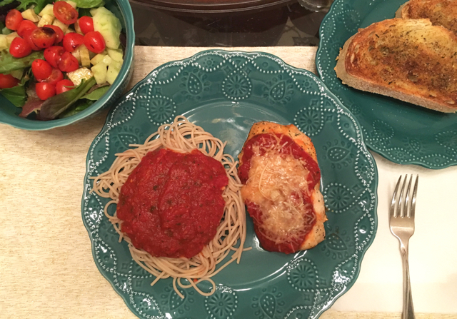 Chicken Parmesan Bake