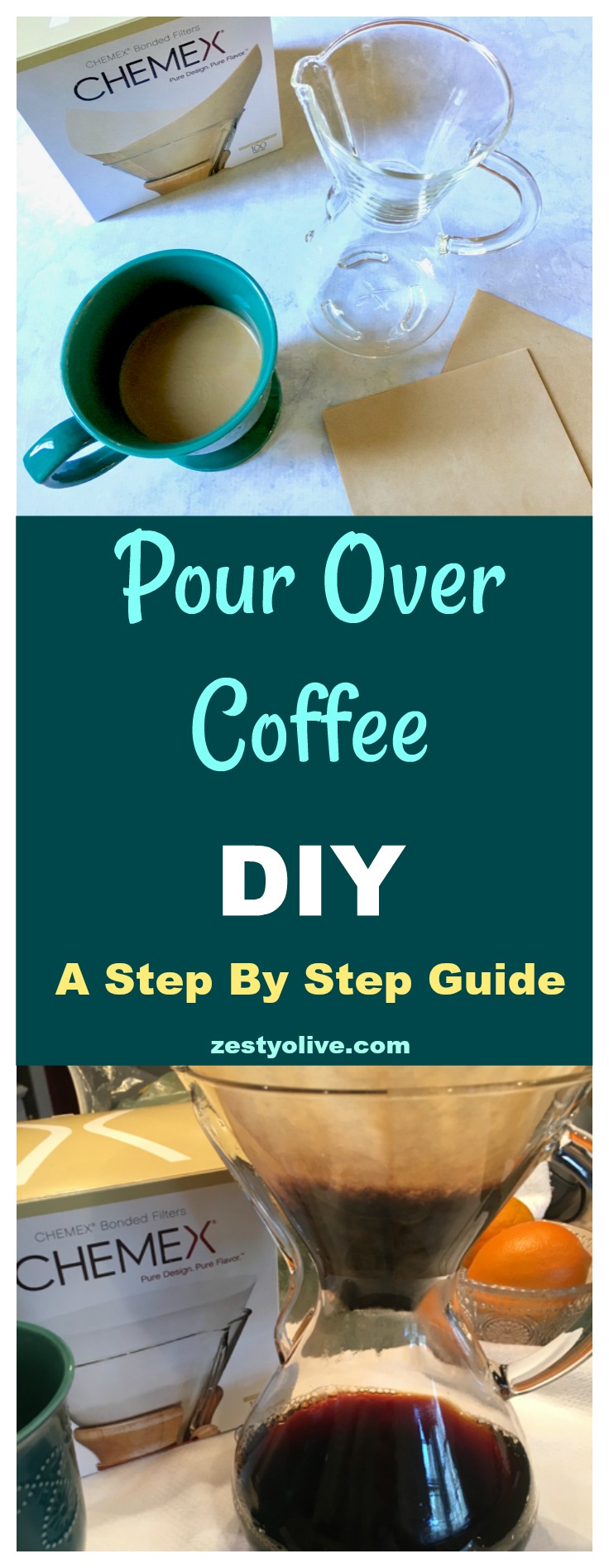 Pour Over Coffee DIY Step By Step Guide