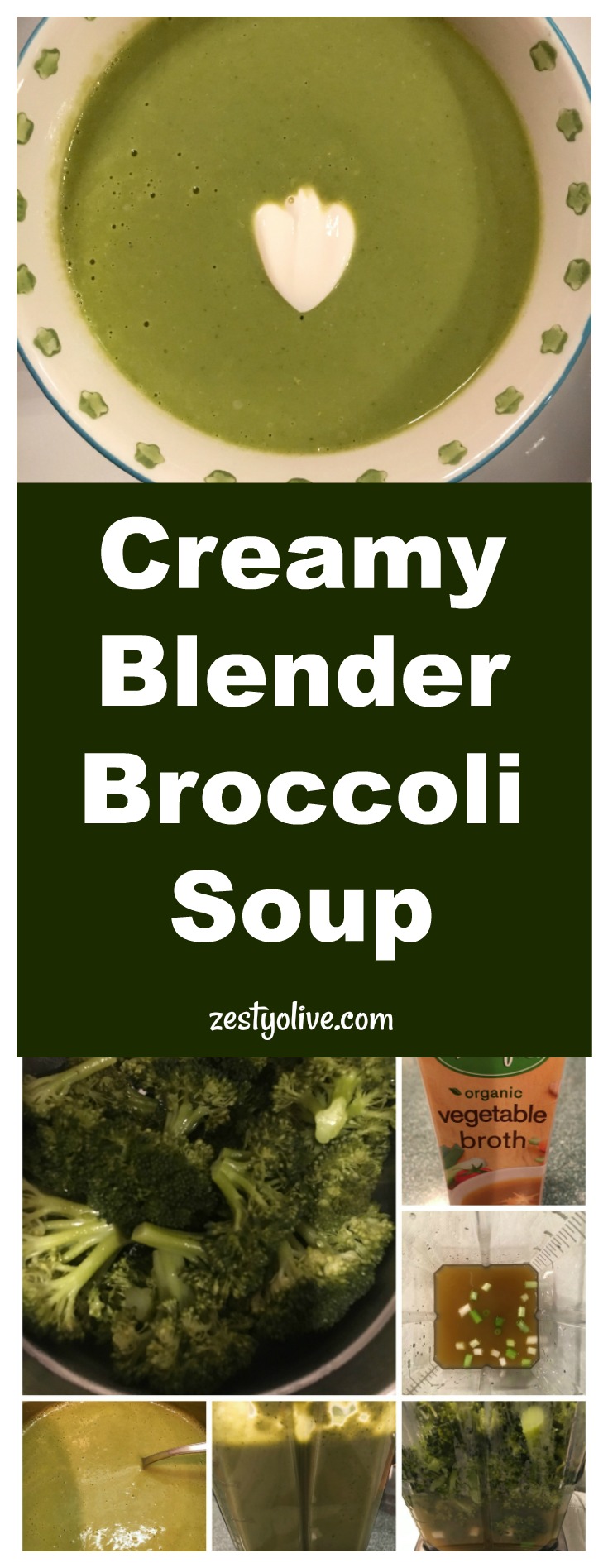 Quick and Healthy Blender Broccoli Soup 