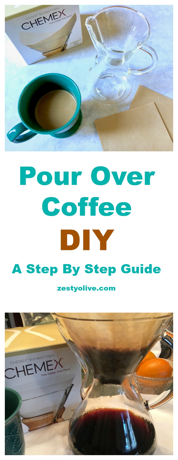 Pour Over Coffee DIY Step By Step Guide