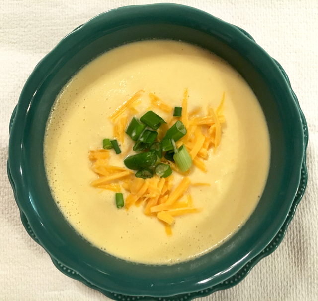 Roasted Cauliflower Soup