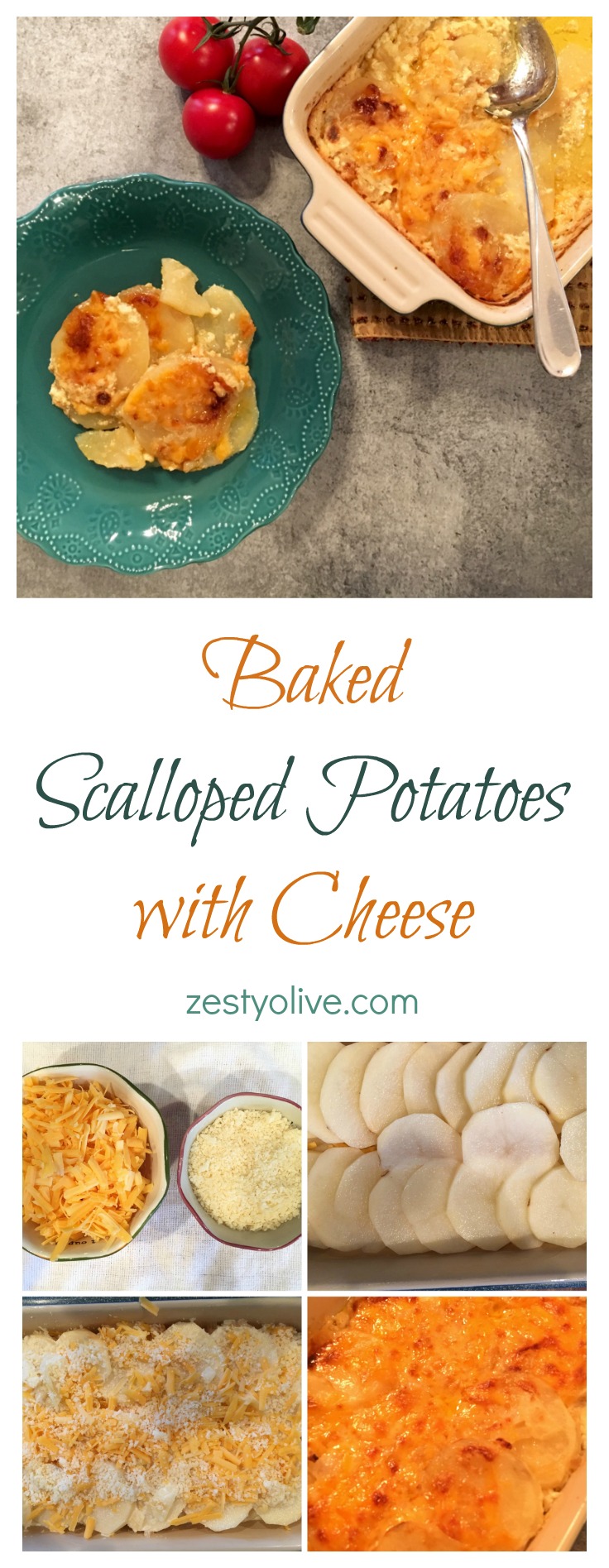 Baked Scalloped Potatoes With Cheese
