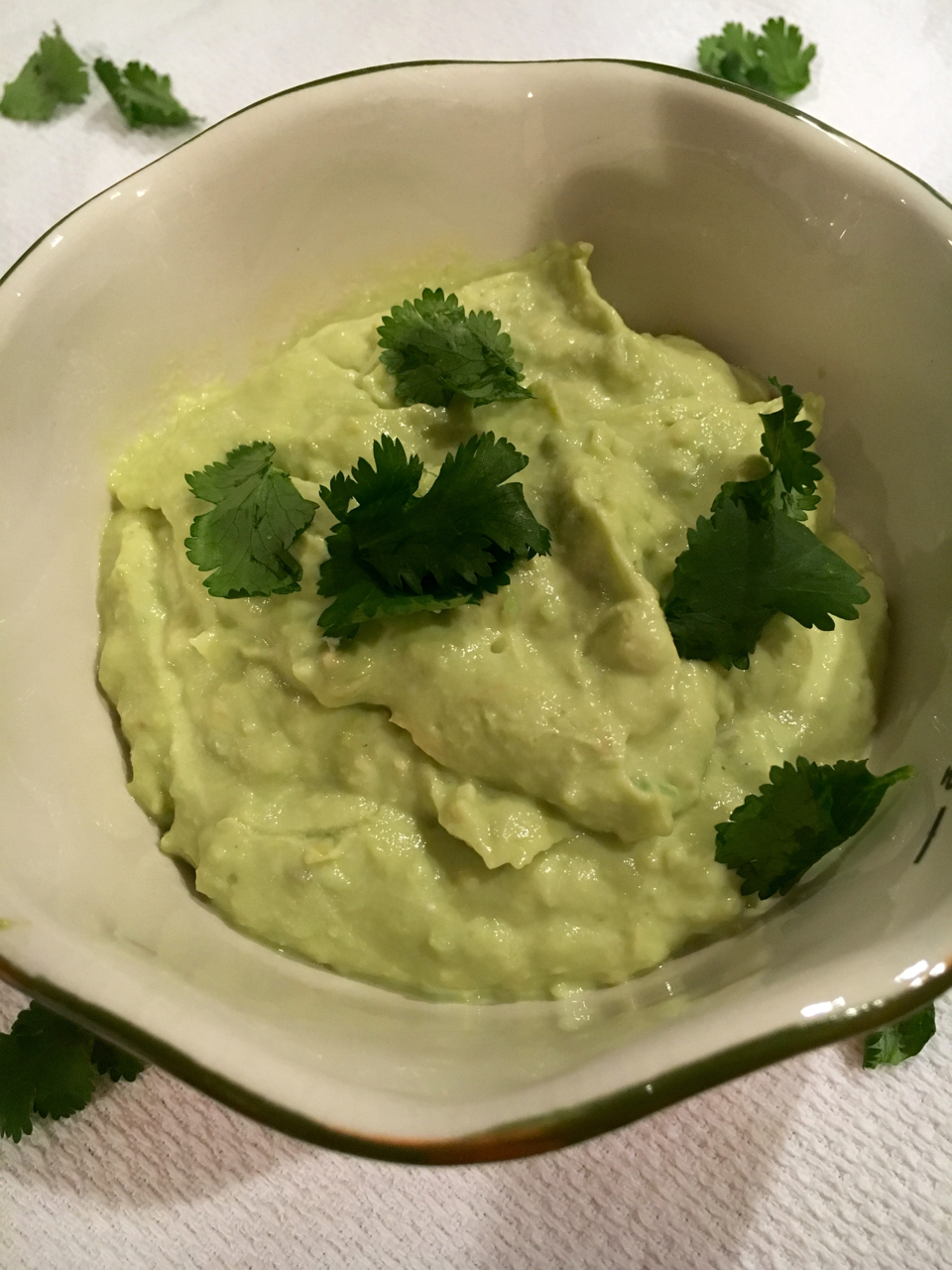 Creamy Avocado And Cilantro Dip * Zesty Olive Simple, Tasty, and