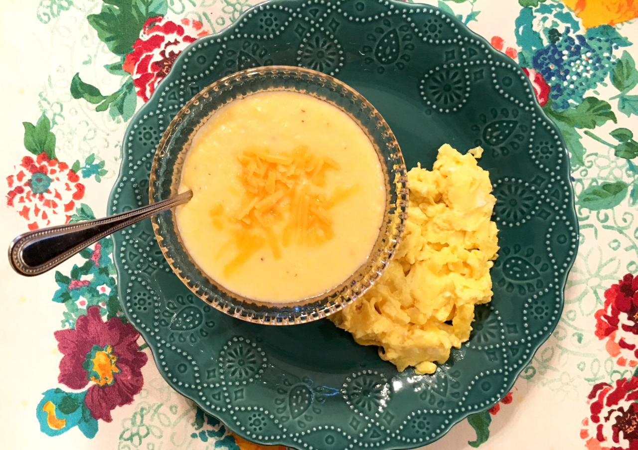 Gluten Free Cheesy Grits