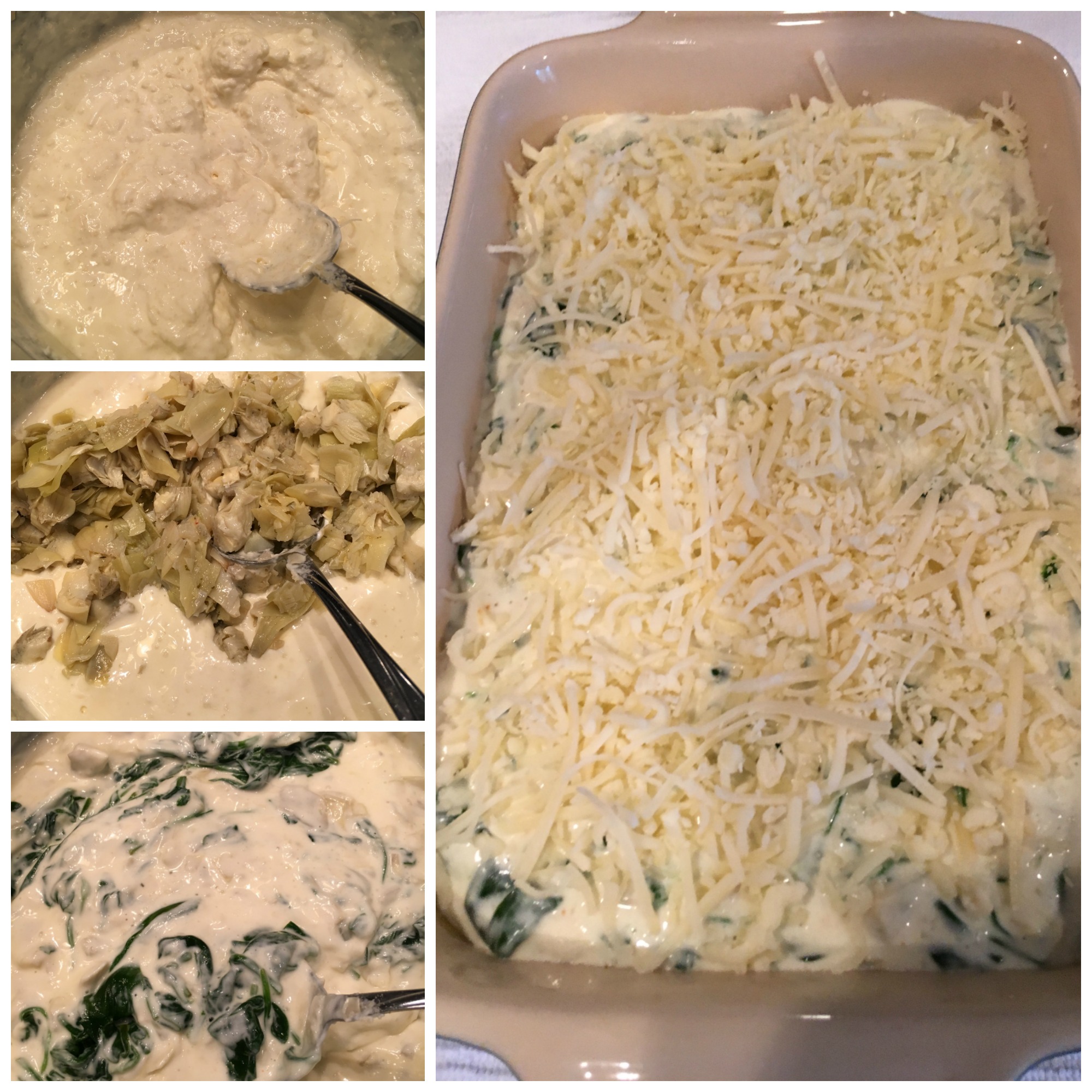 Hot Spinach And Artichoke Dip