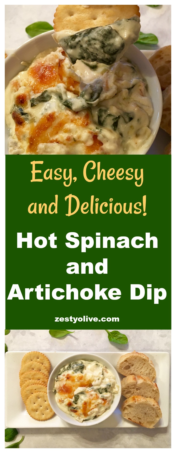 Hot Spinach and Artichoke Dip