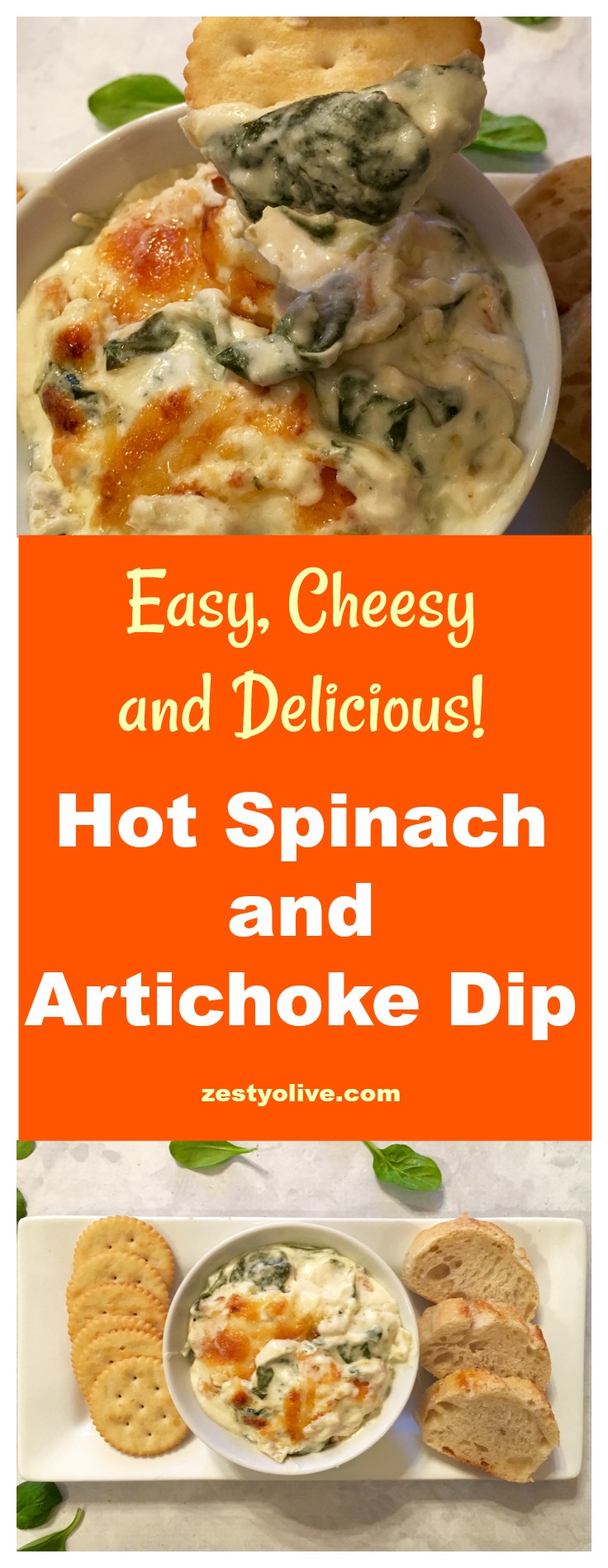 Hot Spinach and Artichoke Dip