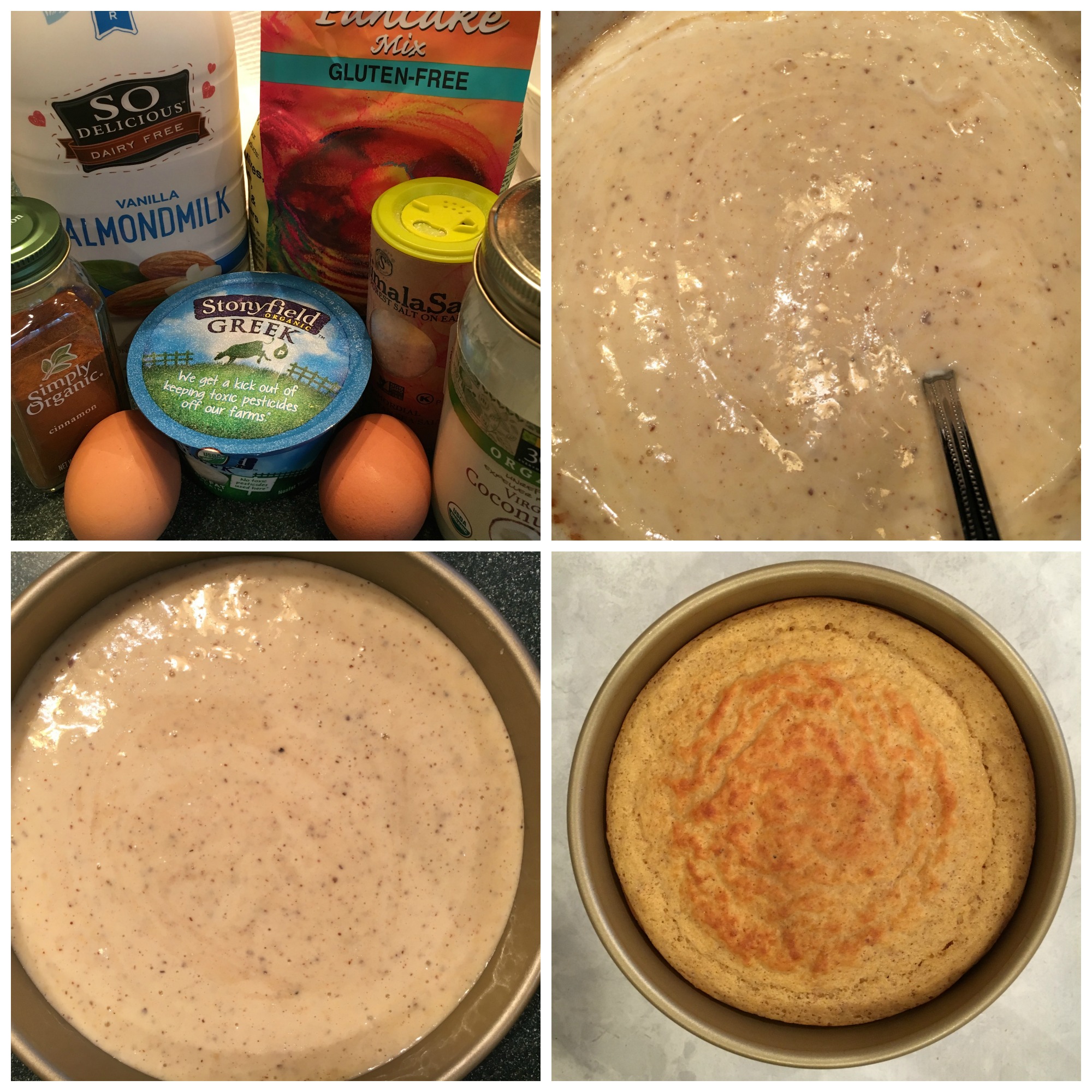 Gluten Free Yogurt Cake Pan Pancakes