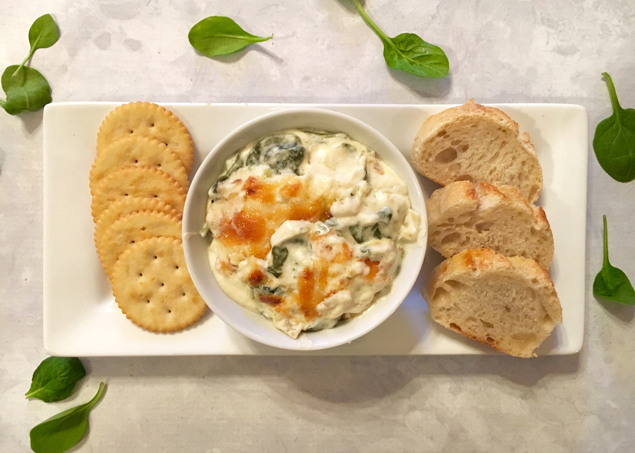 Hot Spinach And Artichoke Dip