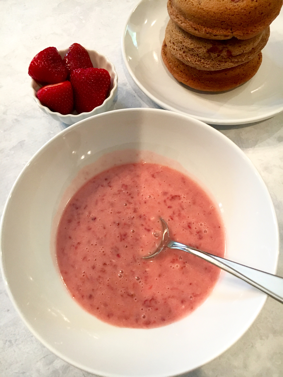 Gluten-Free Baked Strawberry Doughnuts With Strawberry Glaze