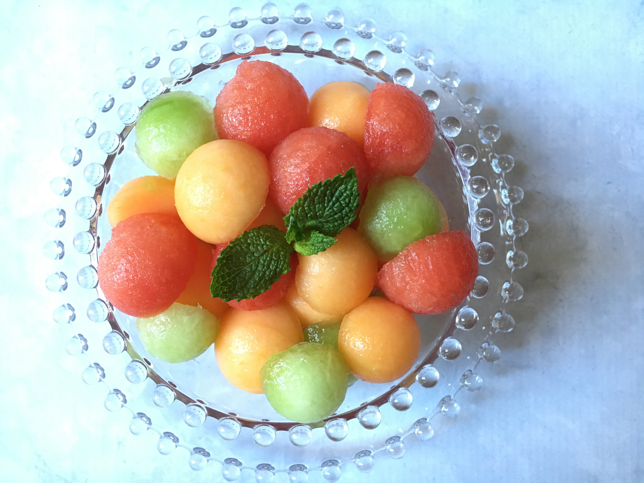 Melon Ball Salad