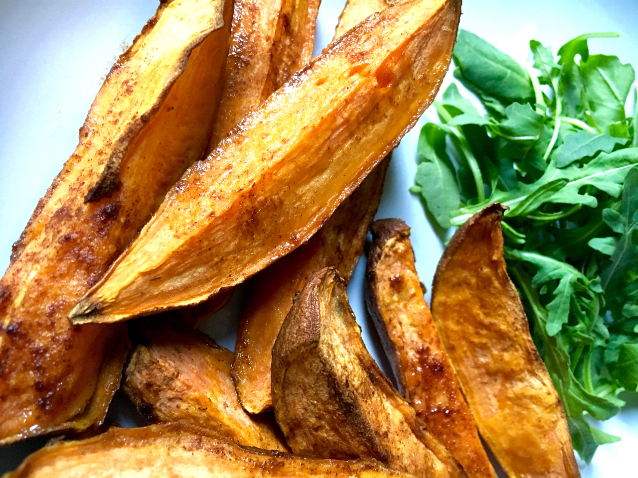 Roasted Sweet Potato Wedges