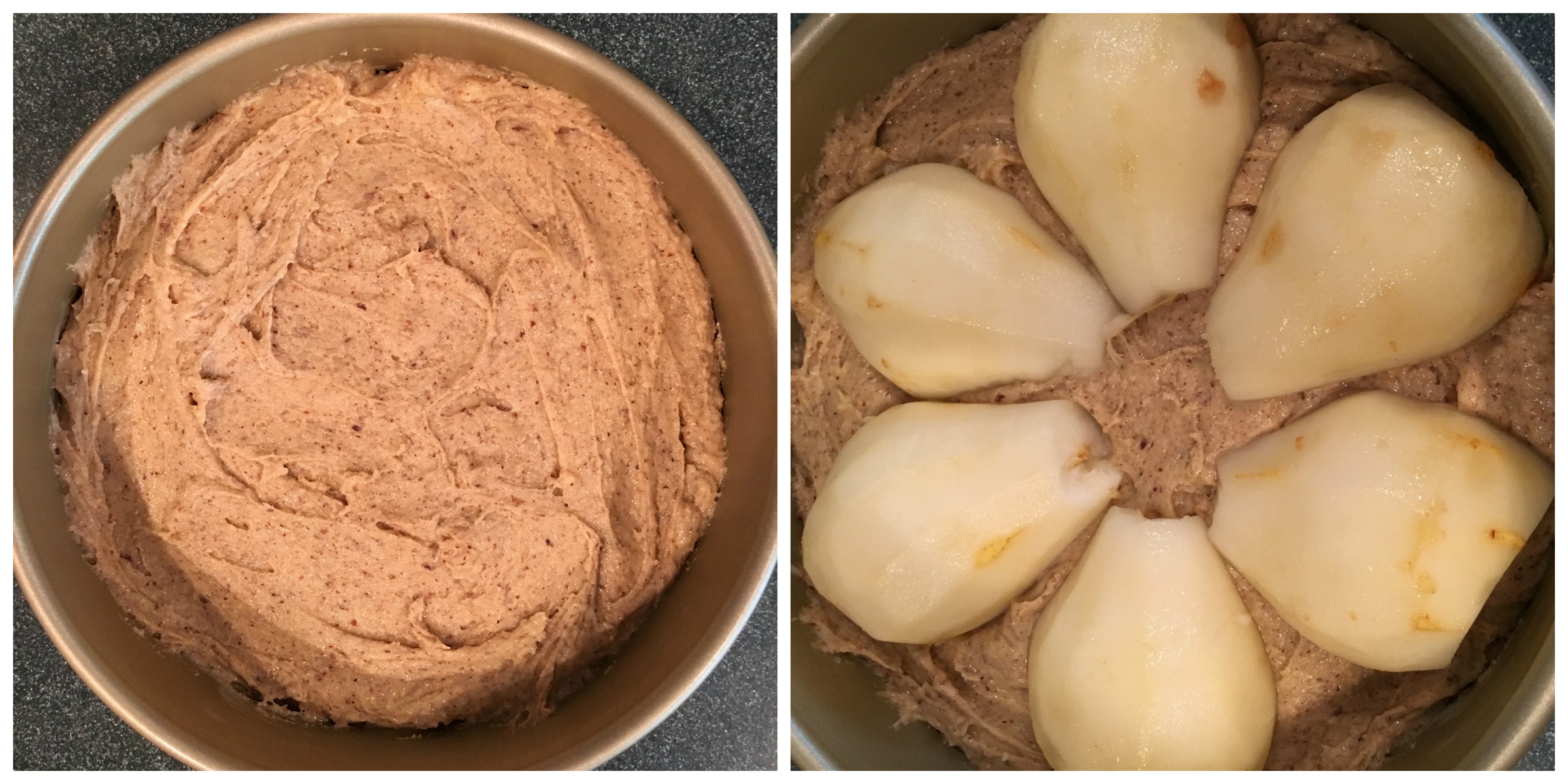 Gluten-free Almond Pear Cake