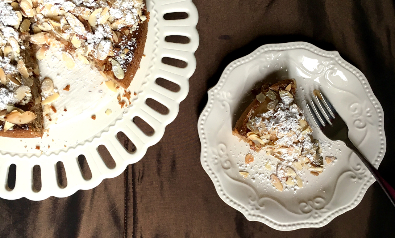 Italian Pear Almond Cake - Seasons and Suppers