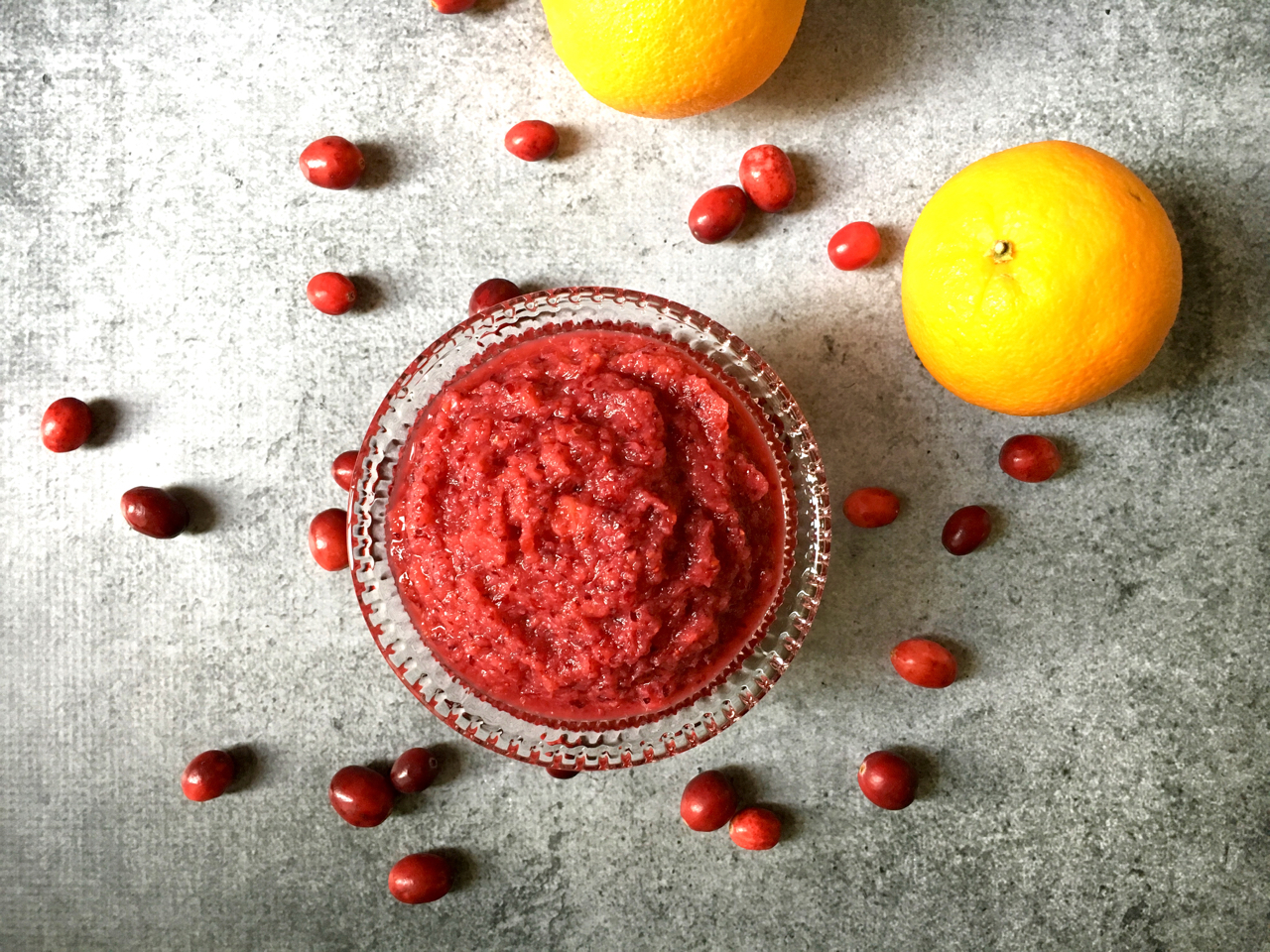 Cranberry Orange Relish