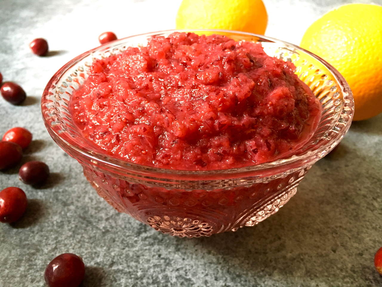 Cranberry Orange Relish