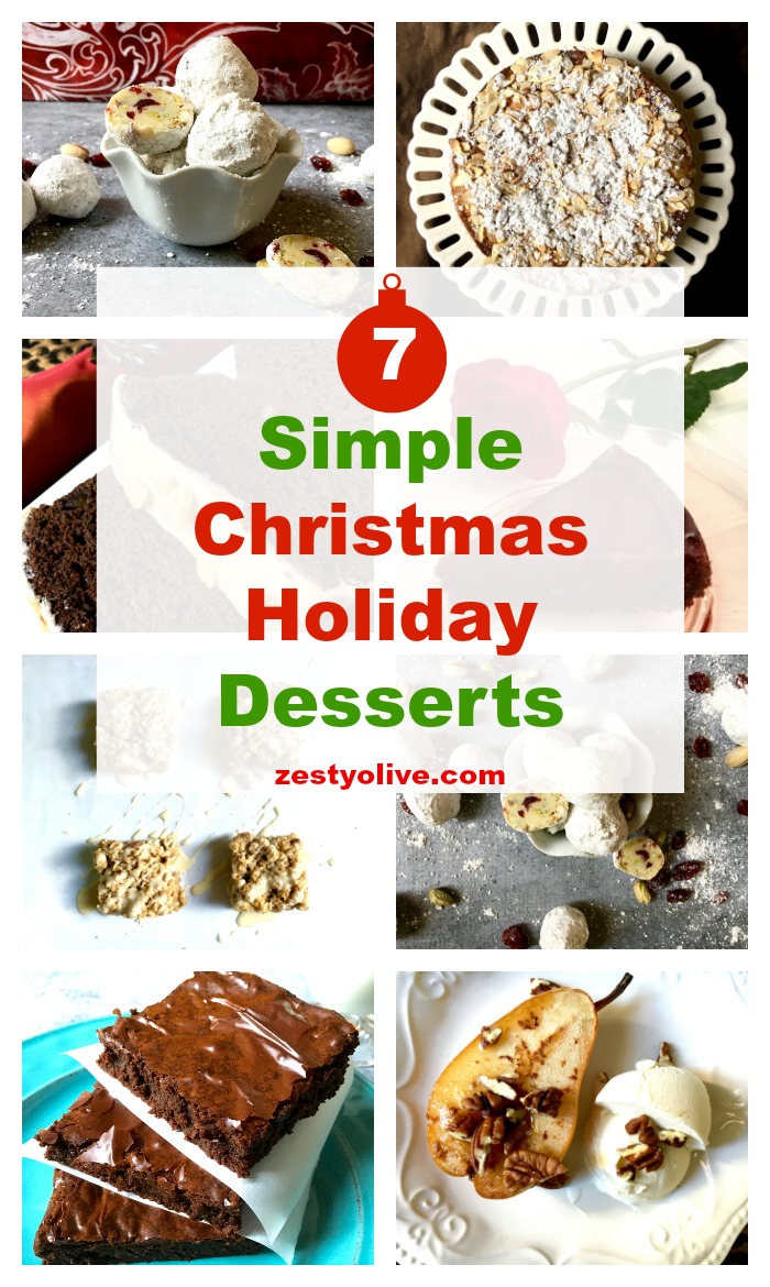 7 Simple Christmas Holiday Desserts