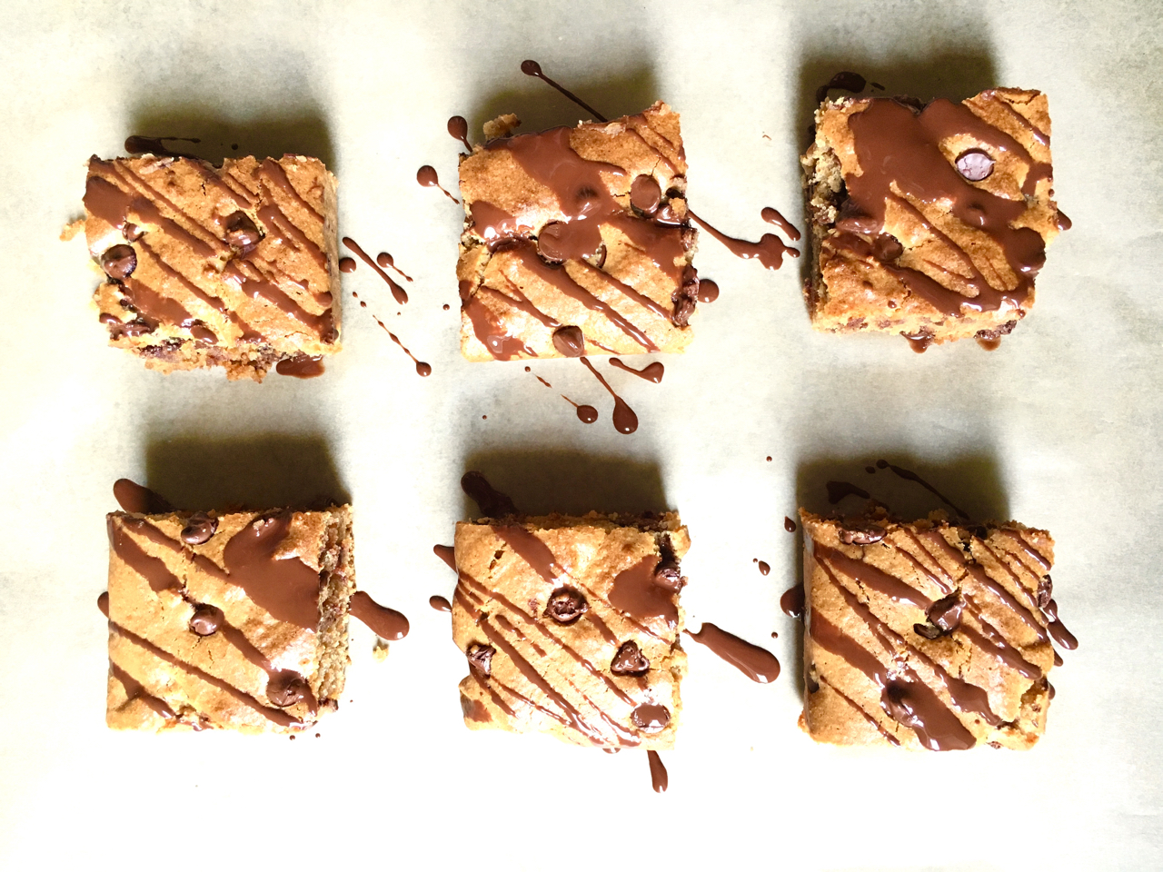 Gluten Free Almond Butter Blondies