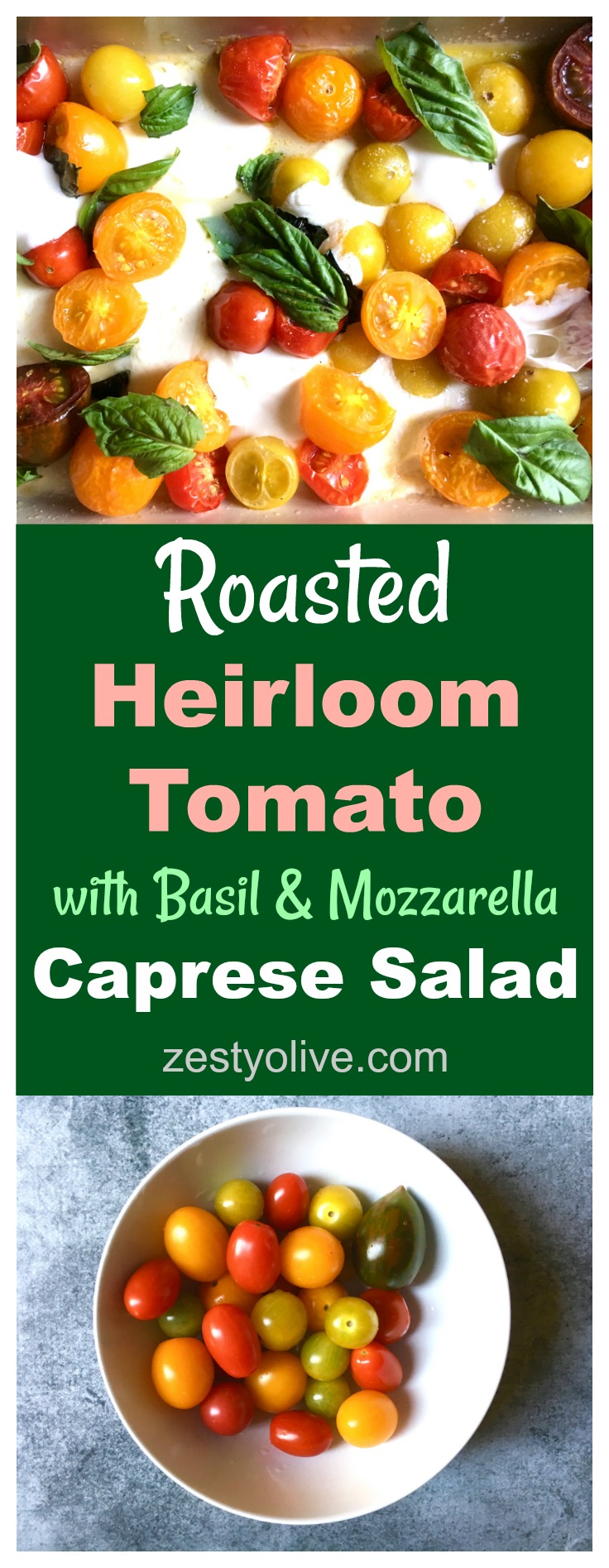 Roasted-Tomato-Basil-Mozzarella-Caprese-Salad