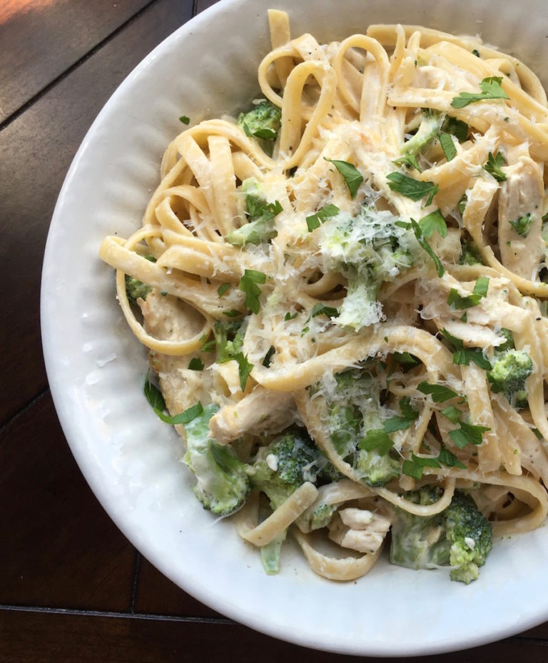 Chicken And Broccoli Alfredo * Zesty Olive Simple, Tasty, and Healthy