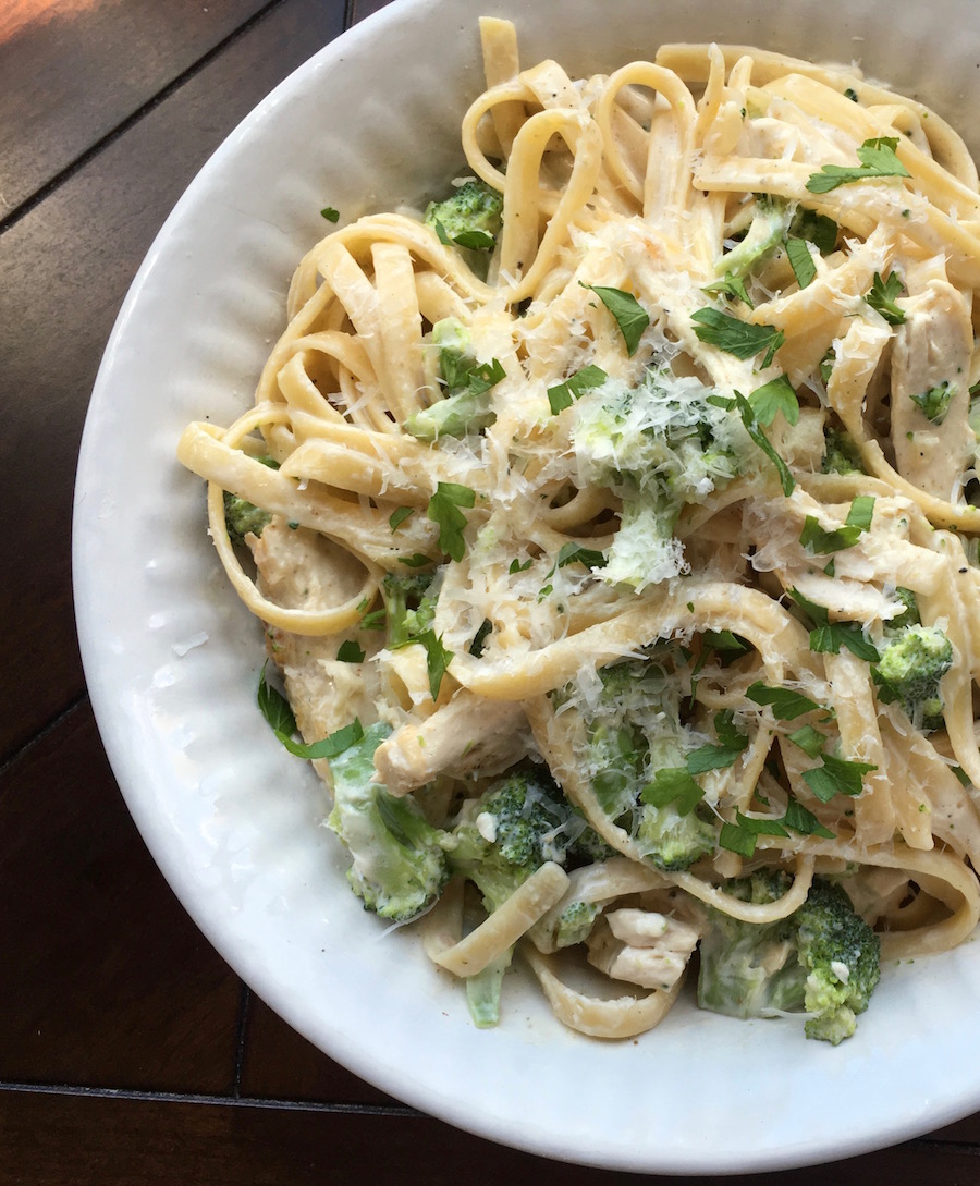 Chicken And Broccoli Alfredo * Zesty Olive - Simple, Tasty, and Healthy