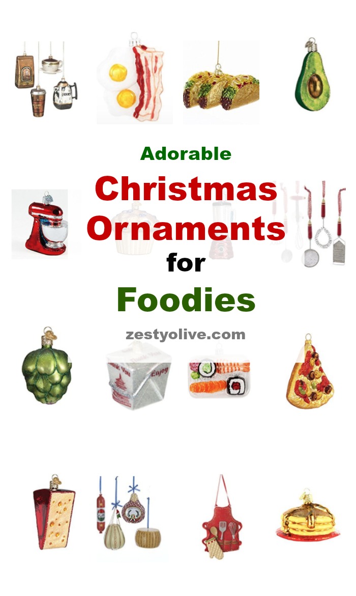 Christmas Ornaments For Foodies