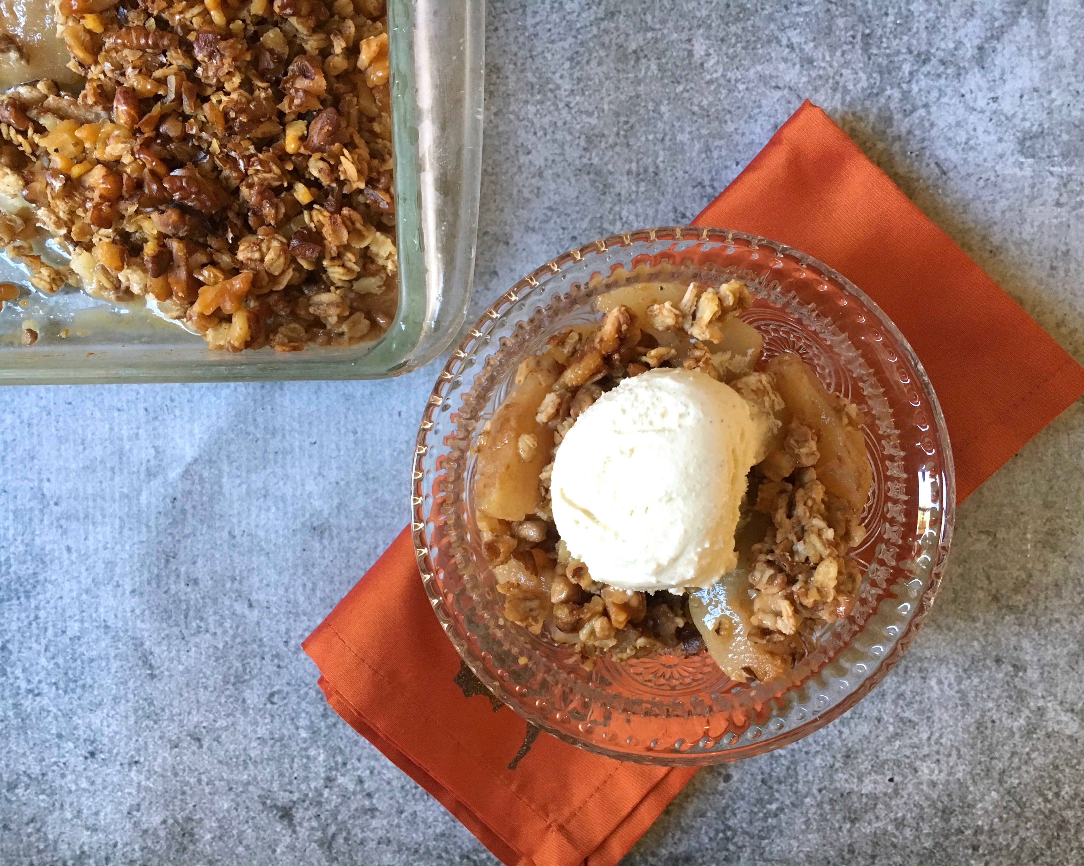 Easy Pear Crisp