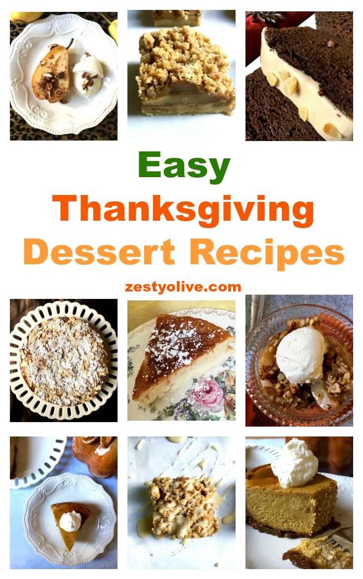 I like easy, but I also like delicious. Here are the easiest Thanksgiving Dessert Recipes (they work for Christmas, too!) that I enjoy making and eating.