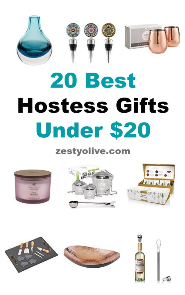 20 Best Hostess Gifts Under 20 * Zesty Olive Simple, Tasty, and