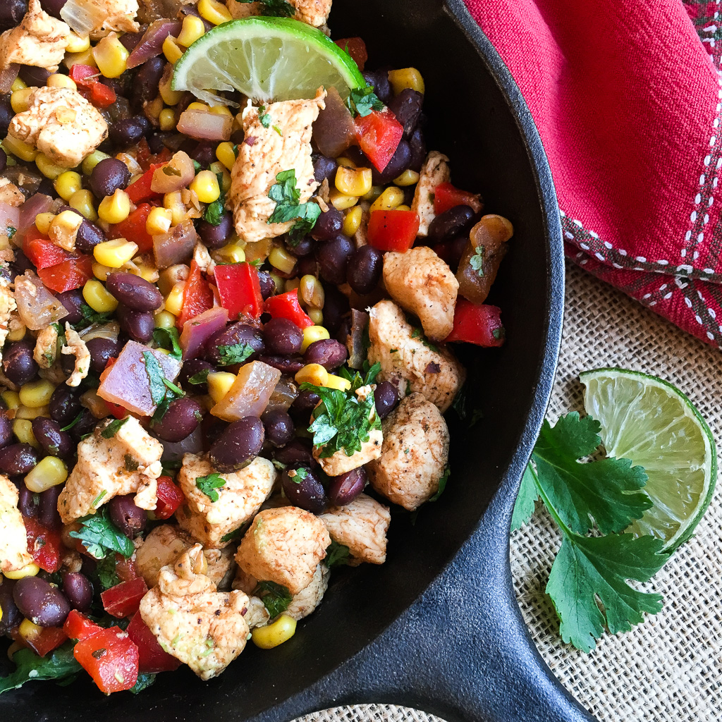 Easy Chicken Fiesta Skillet