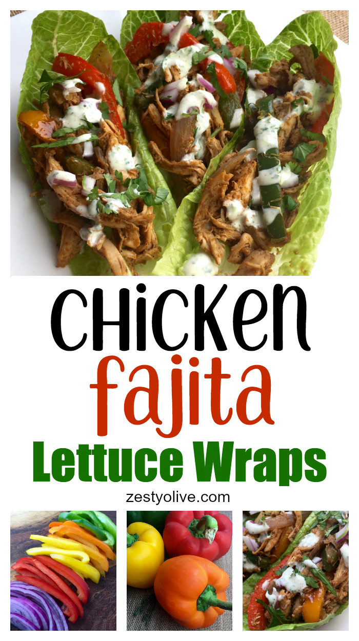 These Healthy Chicken Fajita Lettuce Wraps come together quickly thanks to rotisserie shredded chicken. With minimal time at the stove, you can prepare a tasty meal in under 30 minutes.
