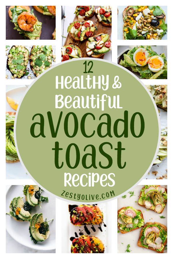 Looking for a way to upgrade your toast or avocado addiction? Here are 12 amazingly healthy and beautiful avocado toast recipes to inspire you!