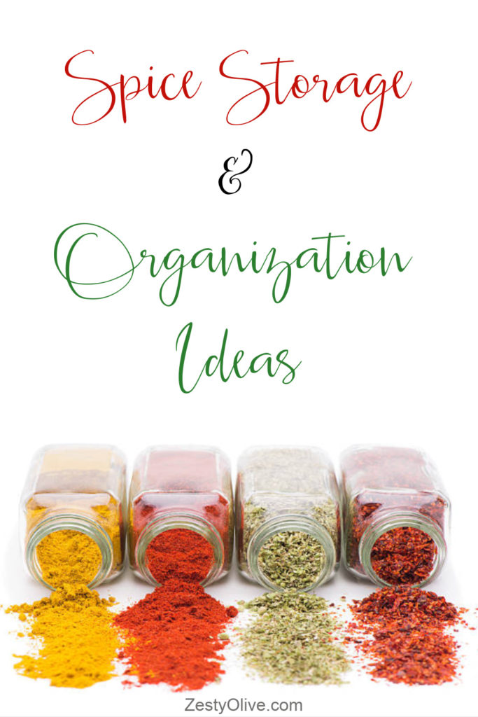 Spice Storage And Organization Ideas